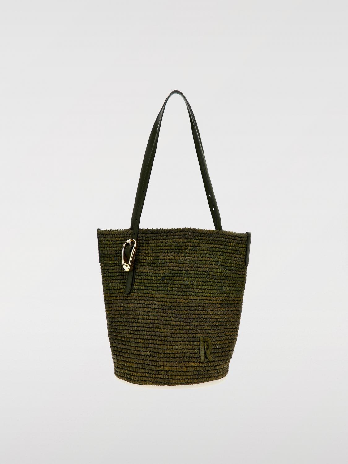 Rabanne Shoulder Bag Woman Color Green In Green