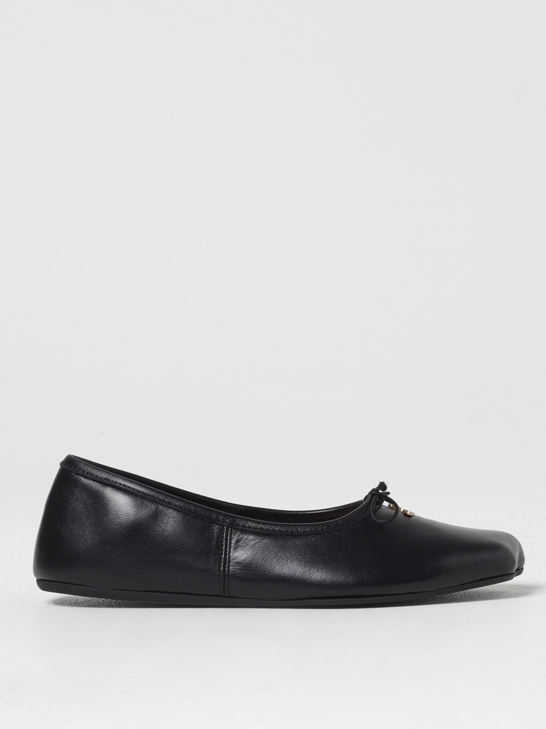 Shop Vivienne Westwood Ballet Flats Woman Color Black