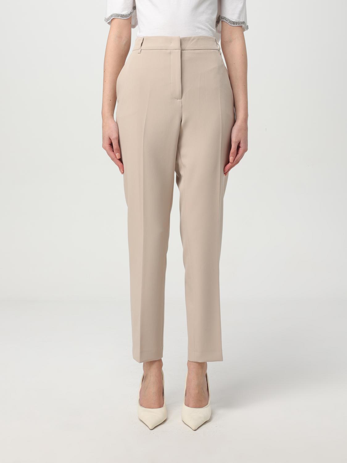 Liu •jo Pants Liu Jo Woman Color Leather In Leather