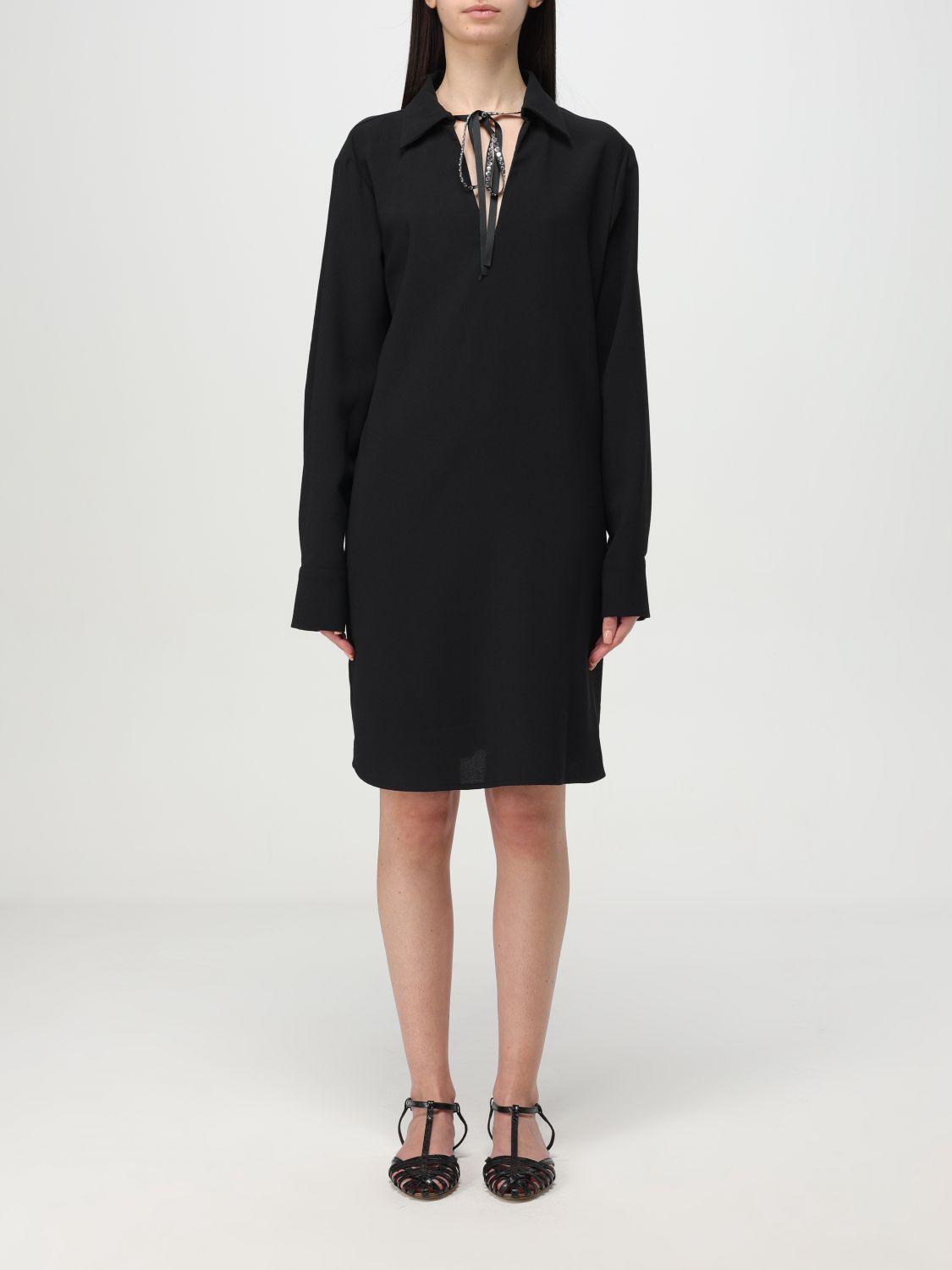 Liu •jo Dress Liu Jo Woman Color Black In Black