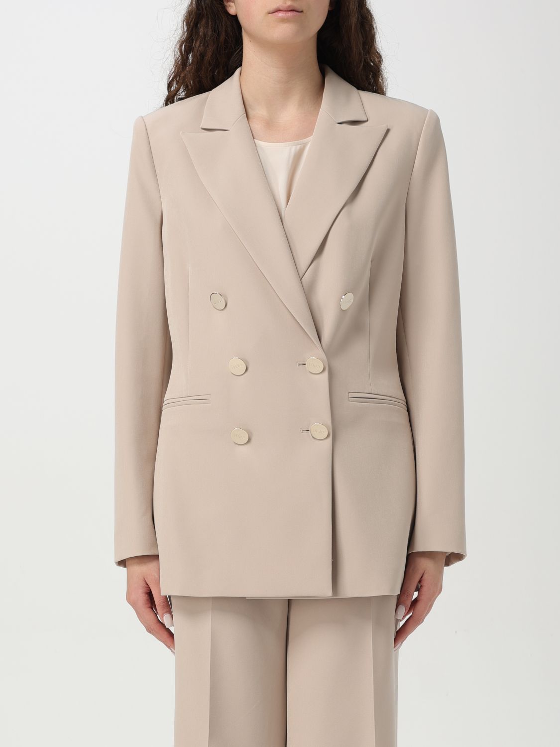 LIU •JO BLAZER LIU JO WOMAN COLOR YELLOW G60471003