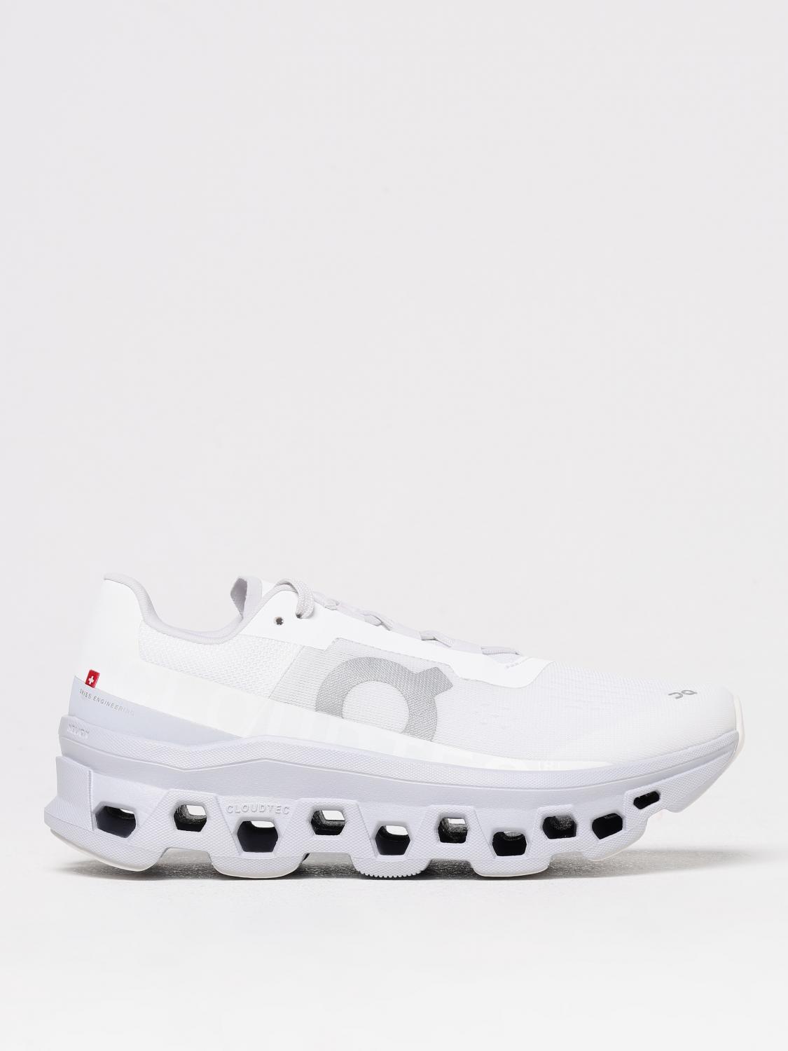 On Running Cloudmonster Low-top Sneakers In White