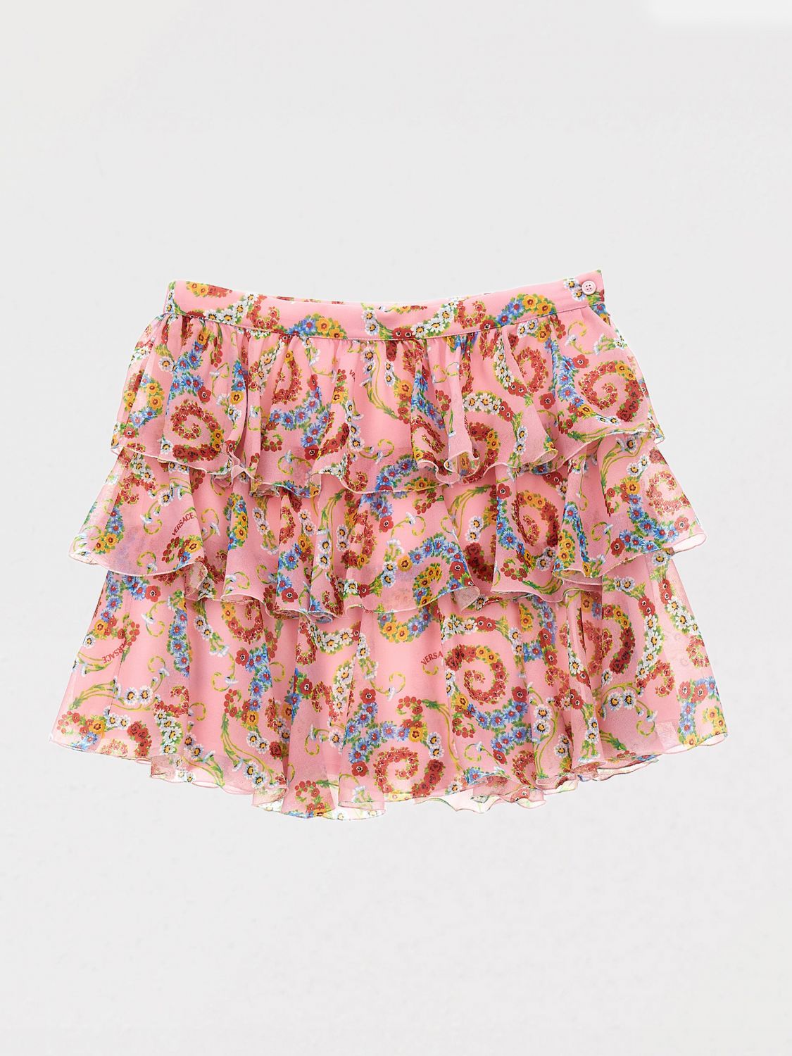 VERSACE SKIRT VERSACE KIDS COLOR MULTICOLOR G60556005