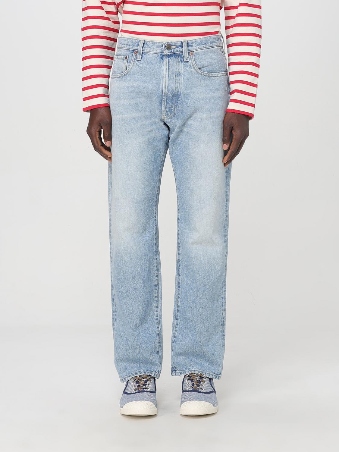 VALENTINO Jeans Herren Farbe Blau