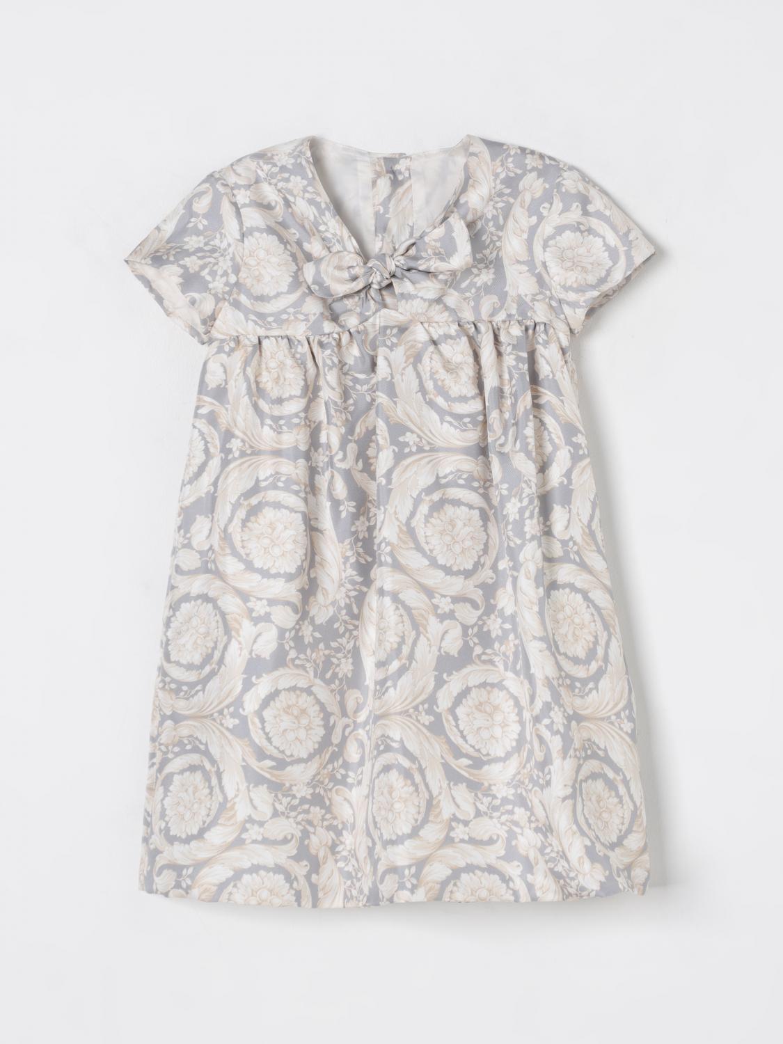 VERSACE Dress Kids color Beige　VERSACE ドレス キッズカラー ベージュ VERSACE