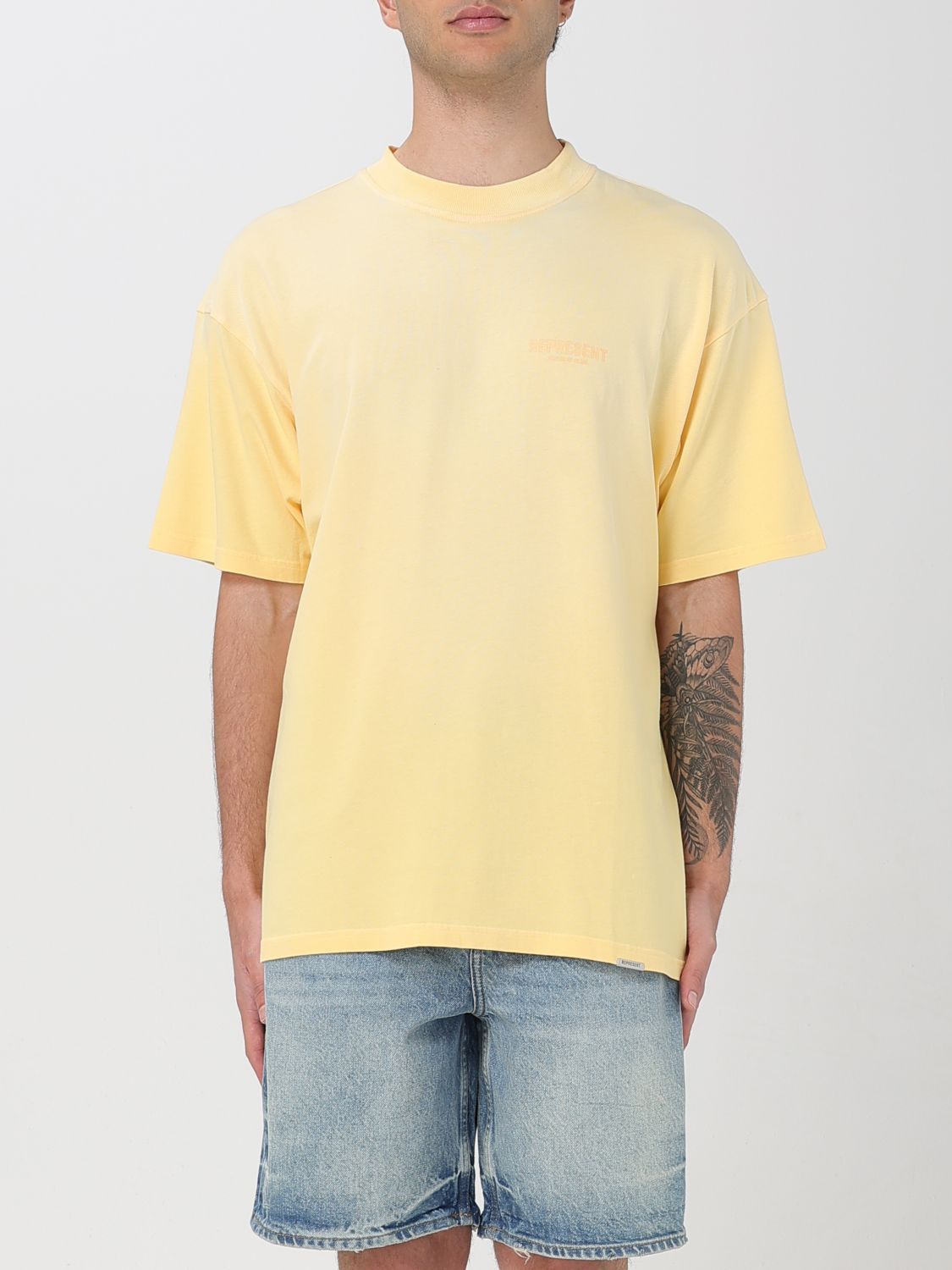 Represent T-shirt  Men Color Yellow