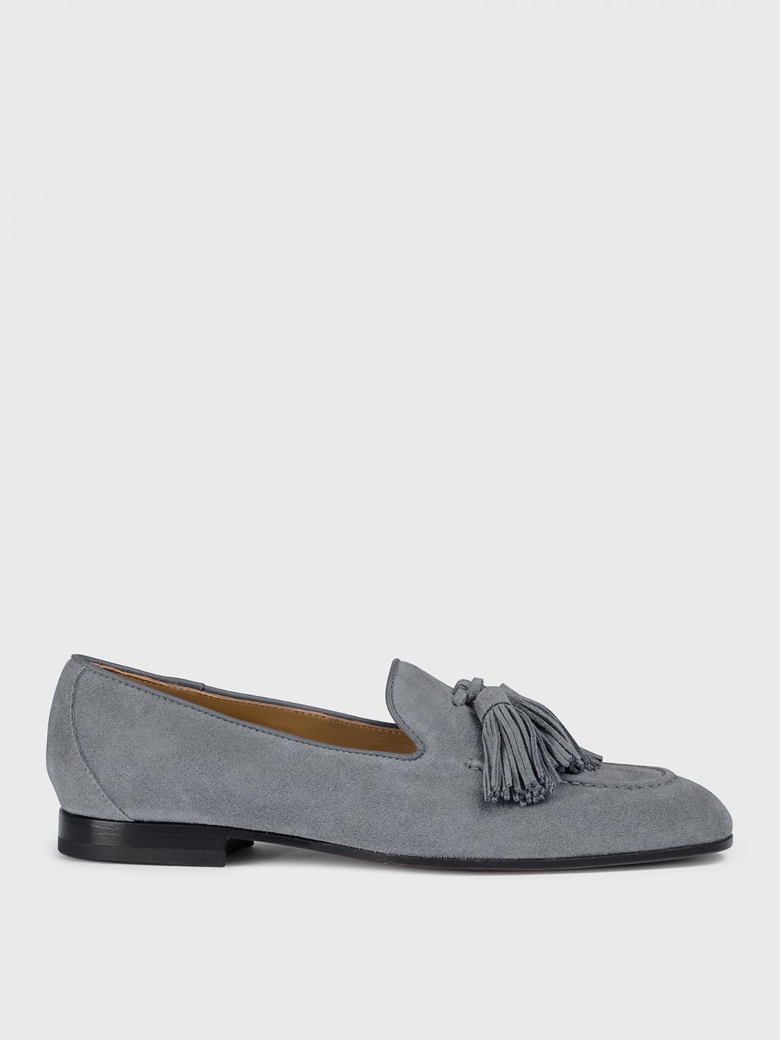 Doucal's Suede Loafers In Avion