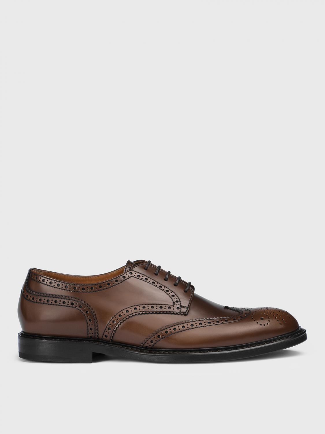Doucal's Brogue Shoes Men Color Brown In Brown