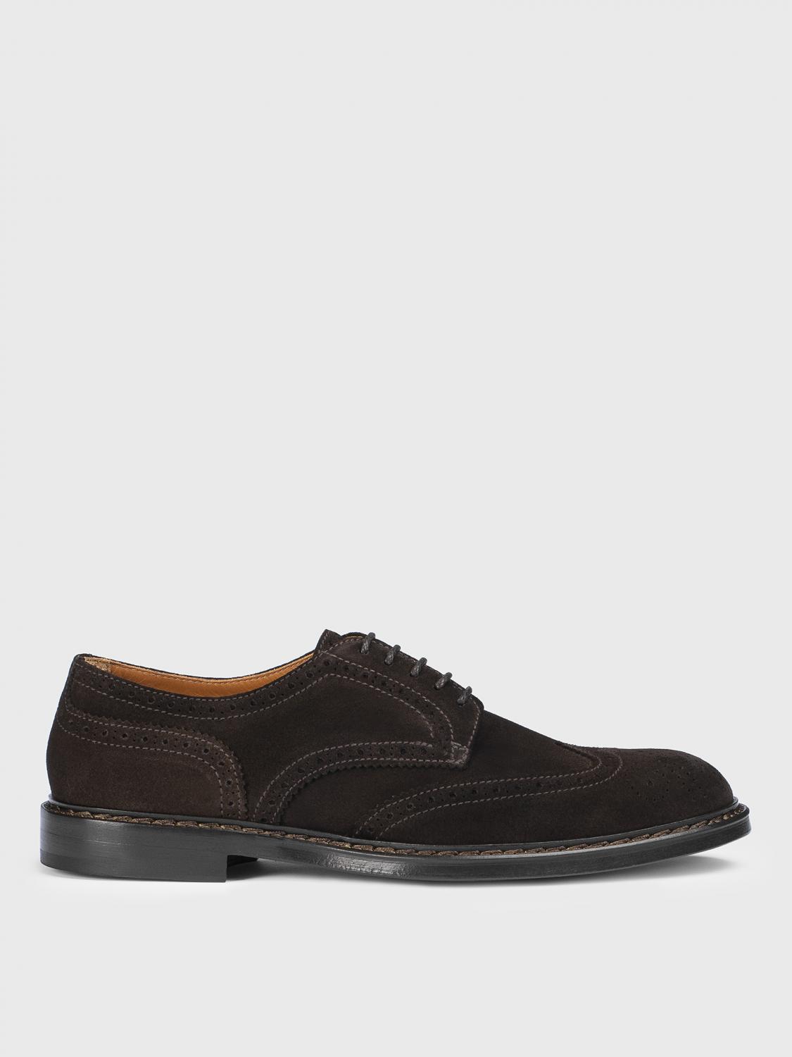 Doucal's Brogue Shoes Men Color Earth In Earth