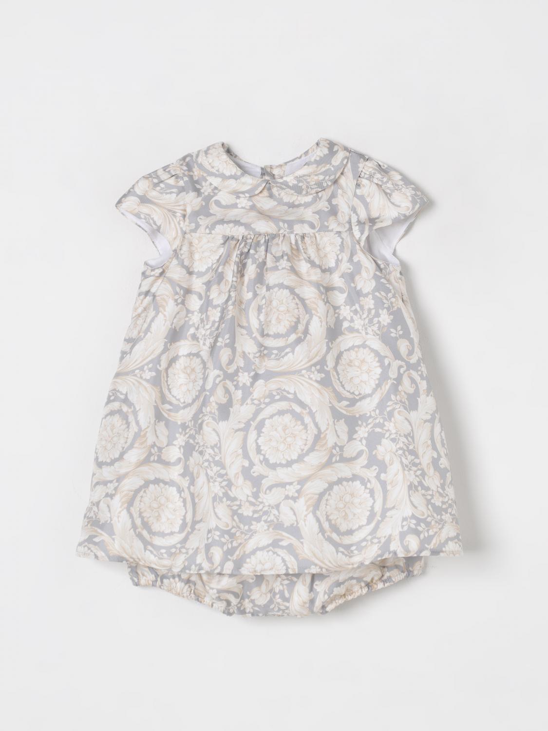 Versace Romper  Kids Color Blue In Blue