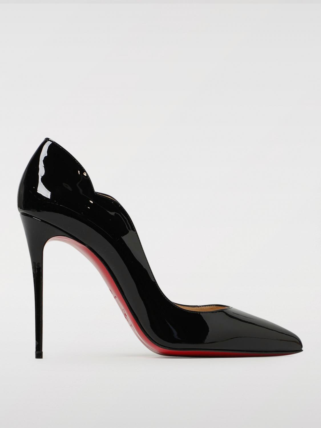 Christian Louboutin Hot Chick Black Patent Leather Pumps