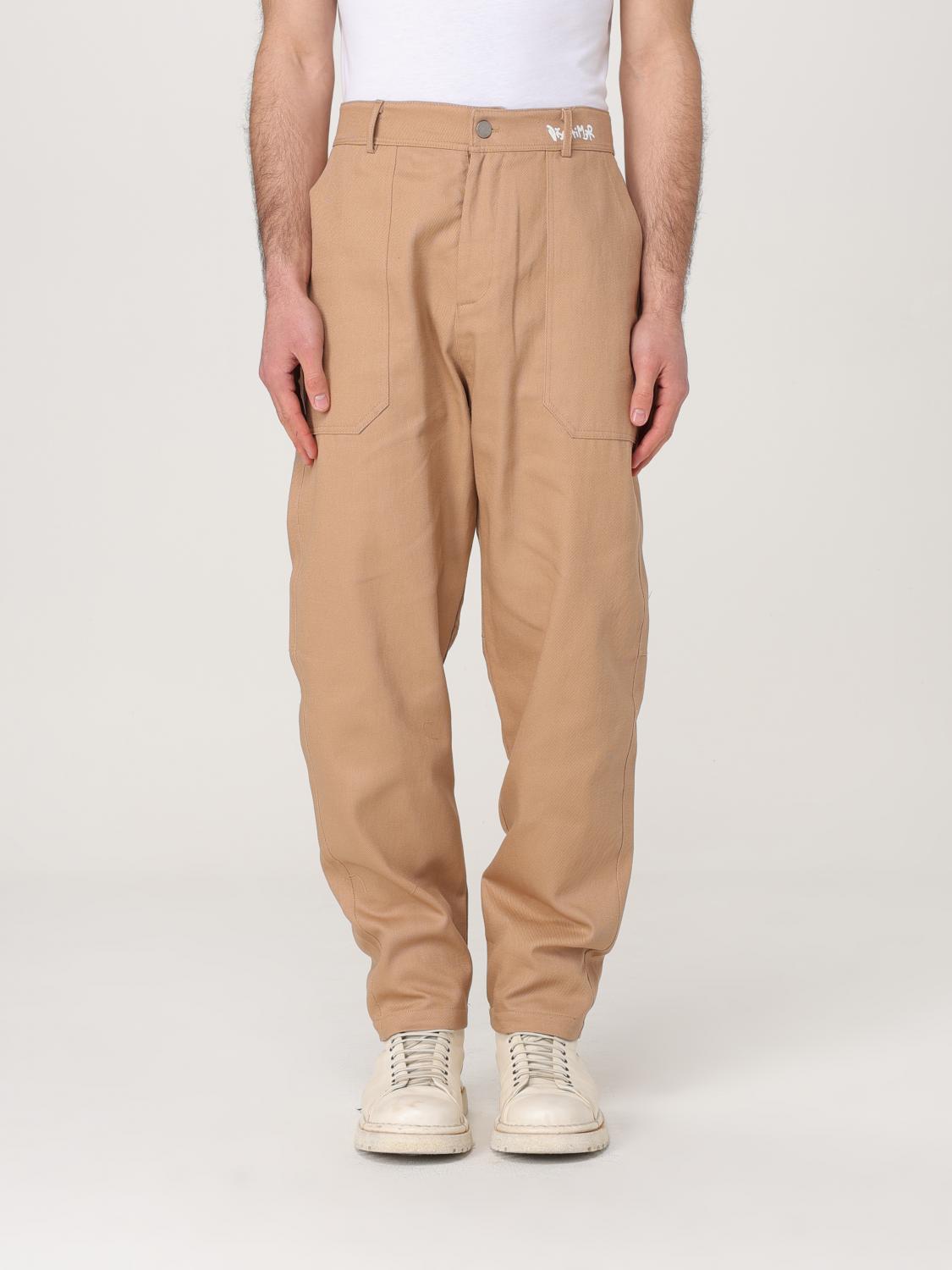 Disclaimer Pants Men Color Camel In Camel