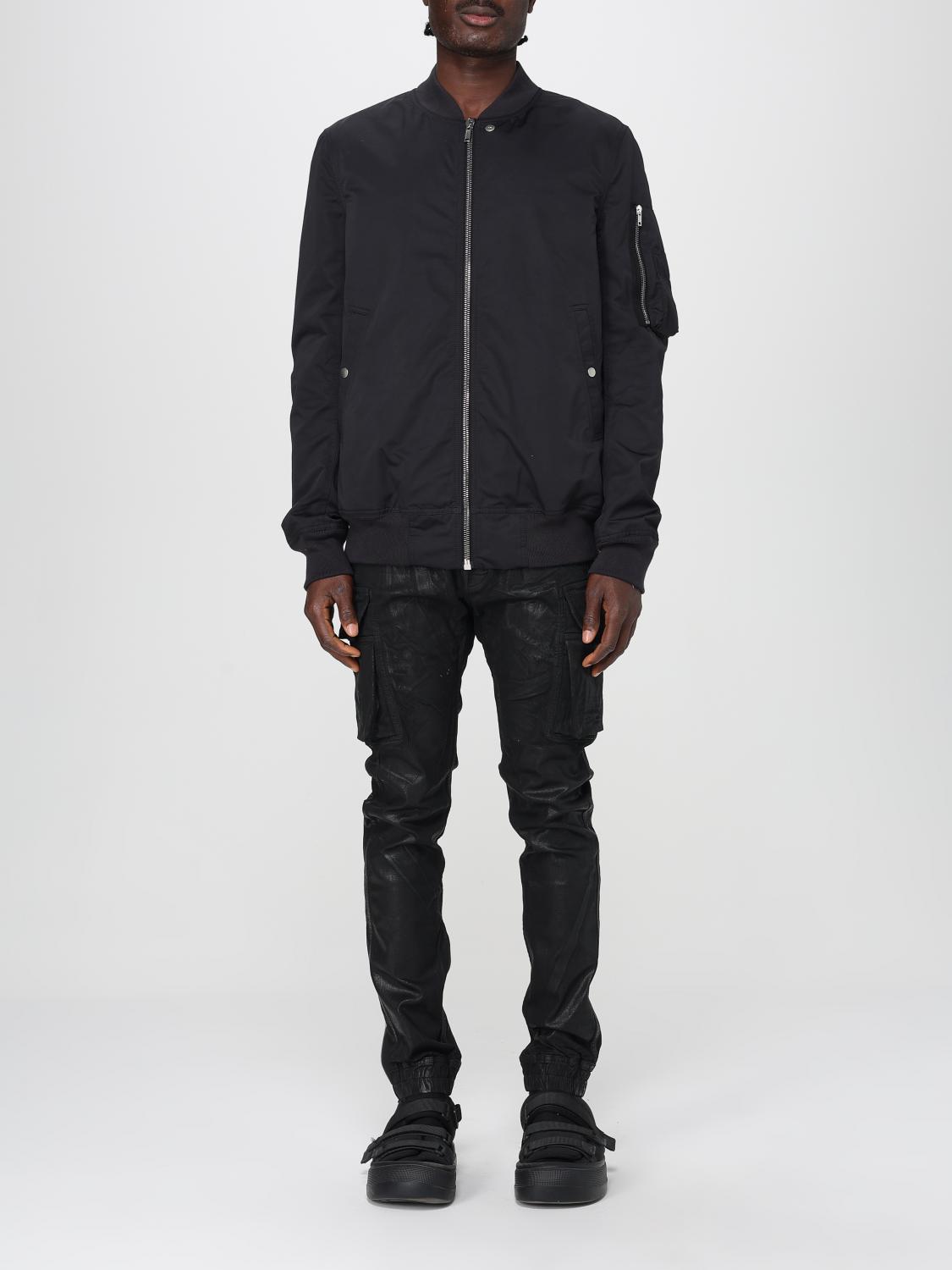 Rick Owens Drkshdw Mantel Herren Farbe Schwarz