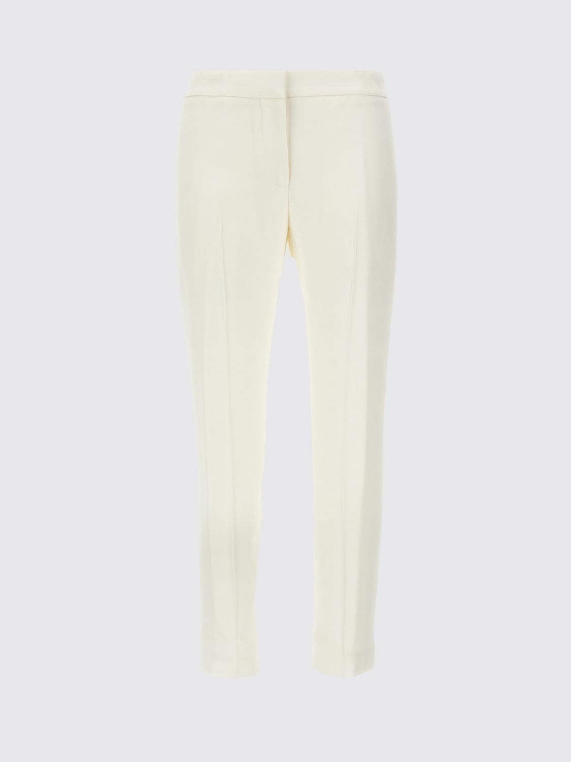 Alexander Mcqueen Pants Mcqueen Woman Color White In Neutral