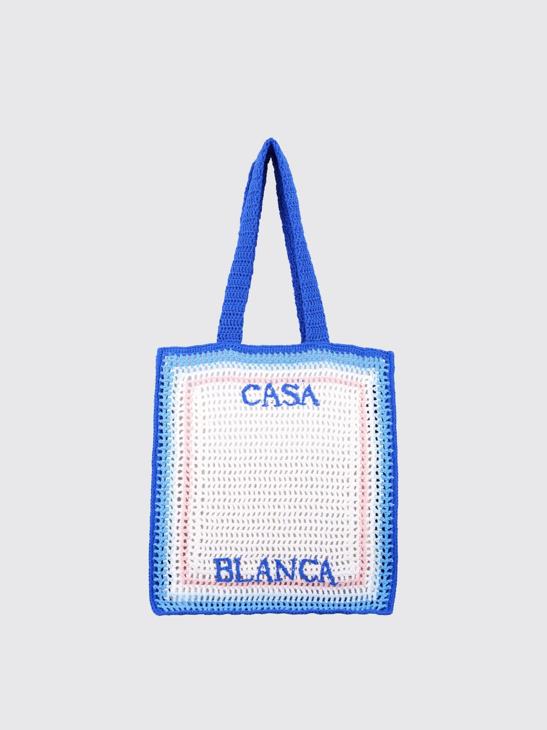 Shoulder Bag CASABLANCA Men color Blue 1