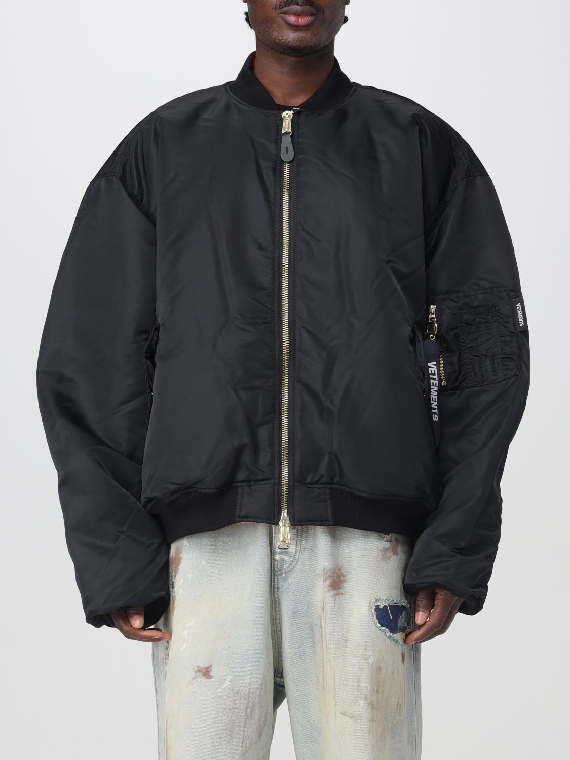 Vetements Coat Men Color Multicolor In Multicolor