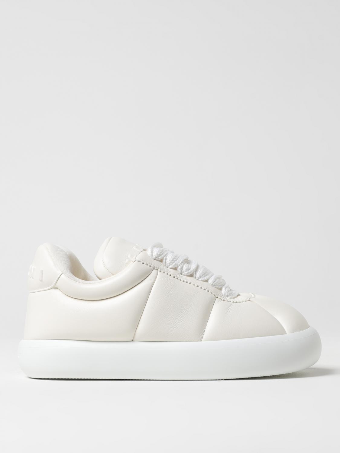 Shop Marni Sneakers Men Color White