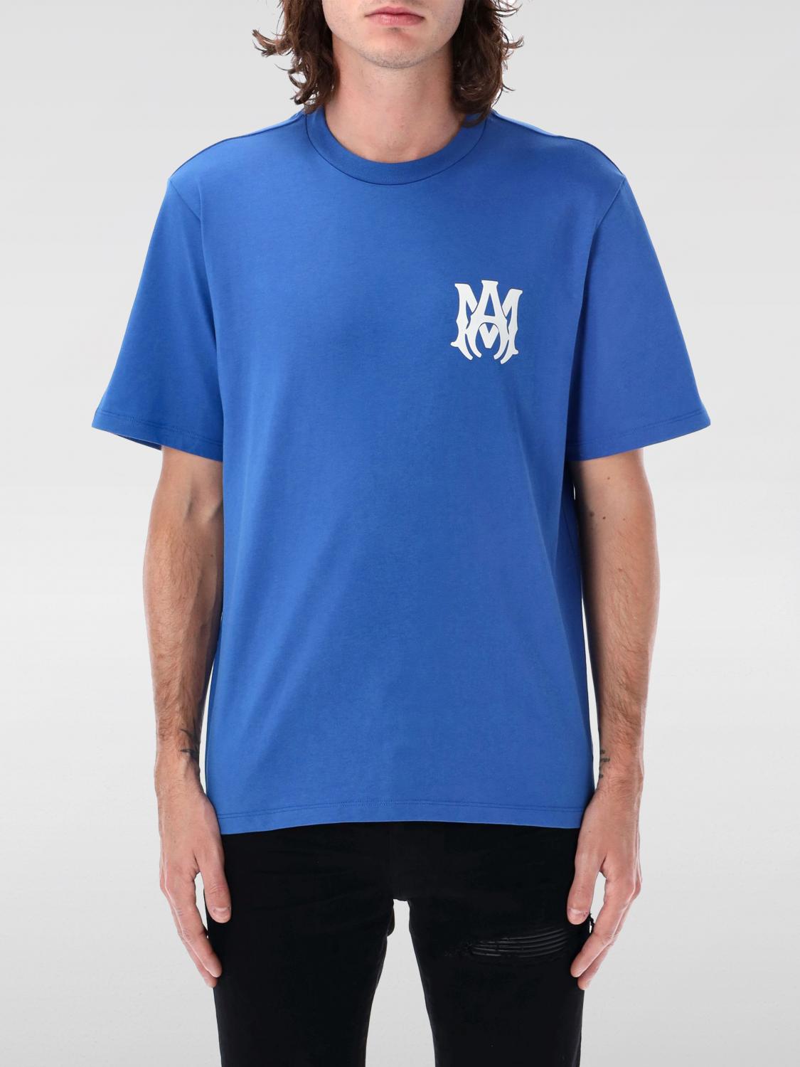 Amiri Ma Core Logo Garphic T-shirt In Blau