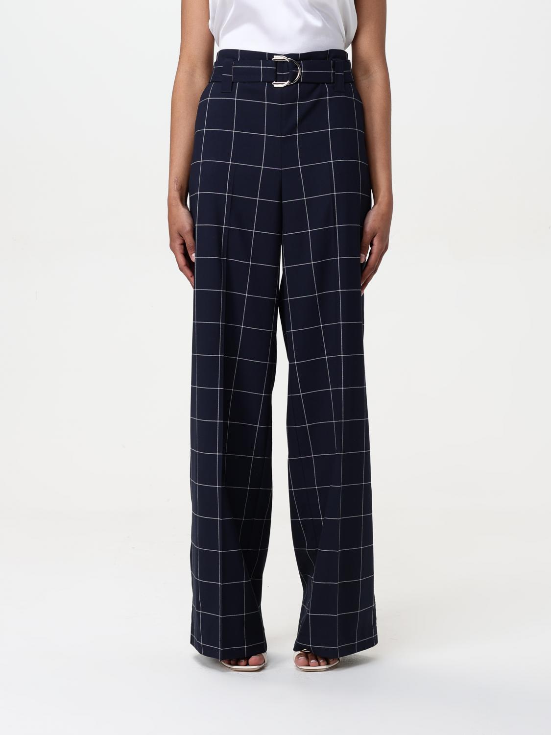 Liu •jo Pants Liu Jo Woman Color Blue In Blue