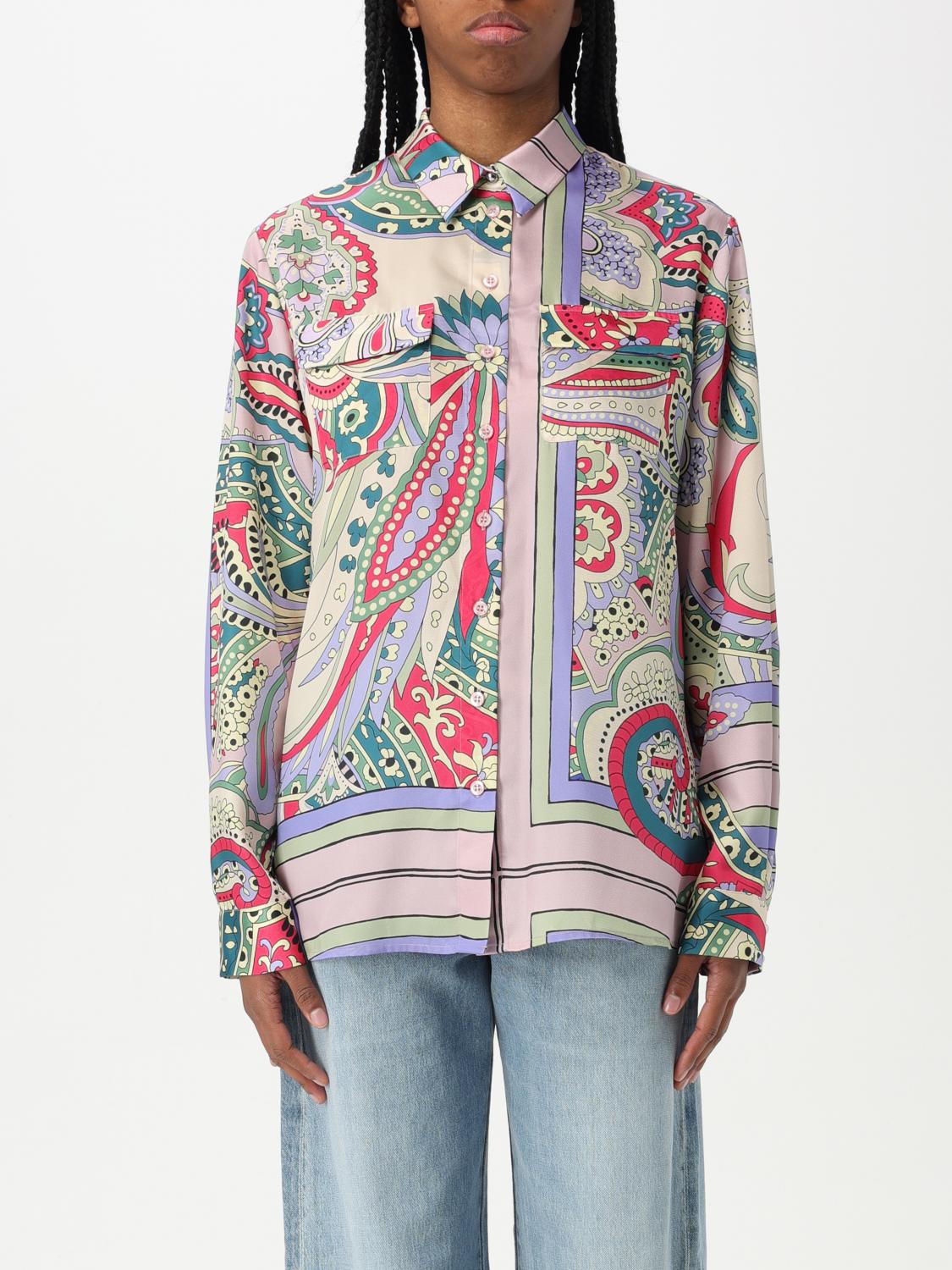 Shop Liu •jo Shirt Liu Jo Woman Color Multicolor