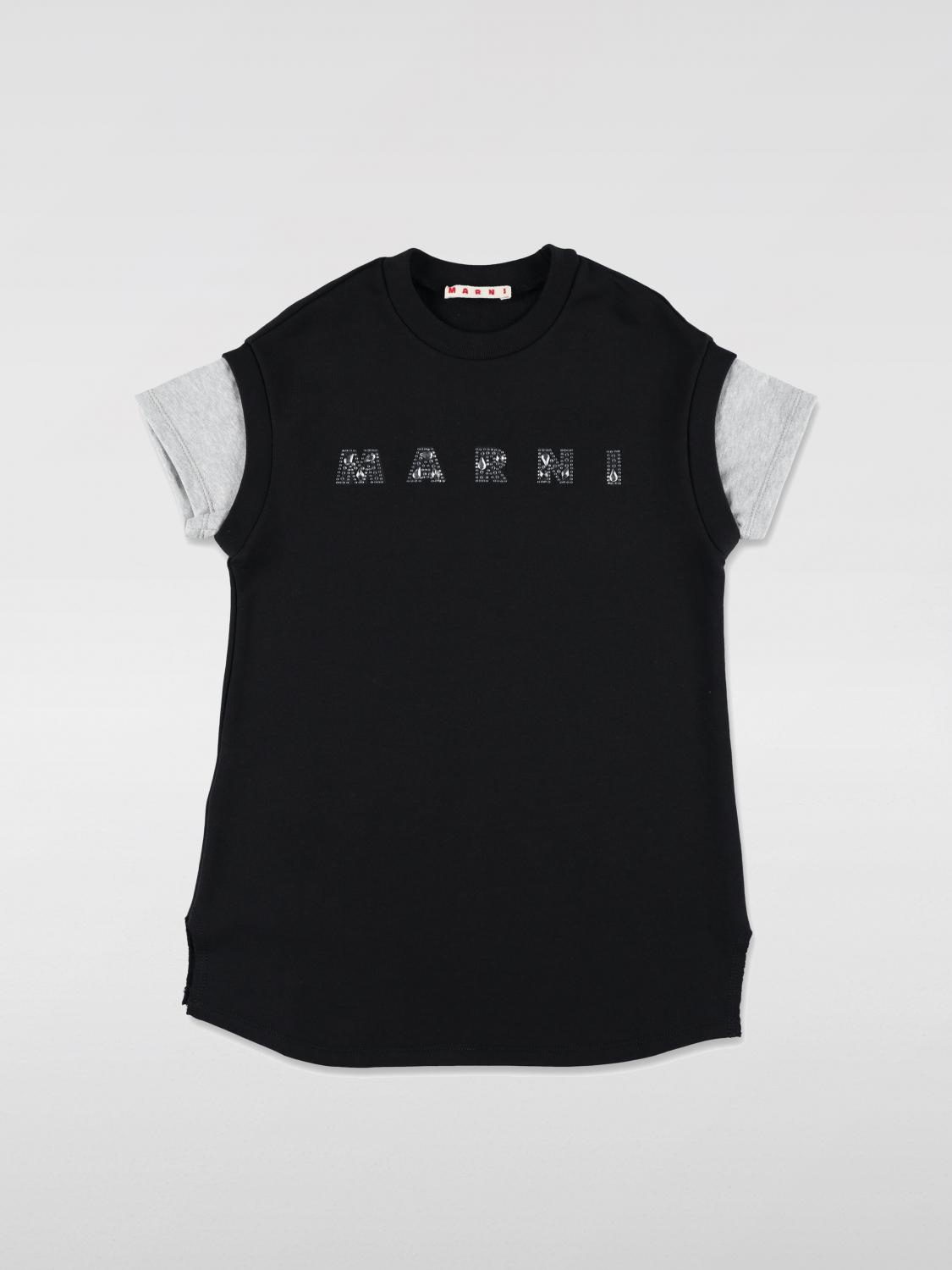 Marni Kleid Kinder Farbe Schwarz In Schwarz