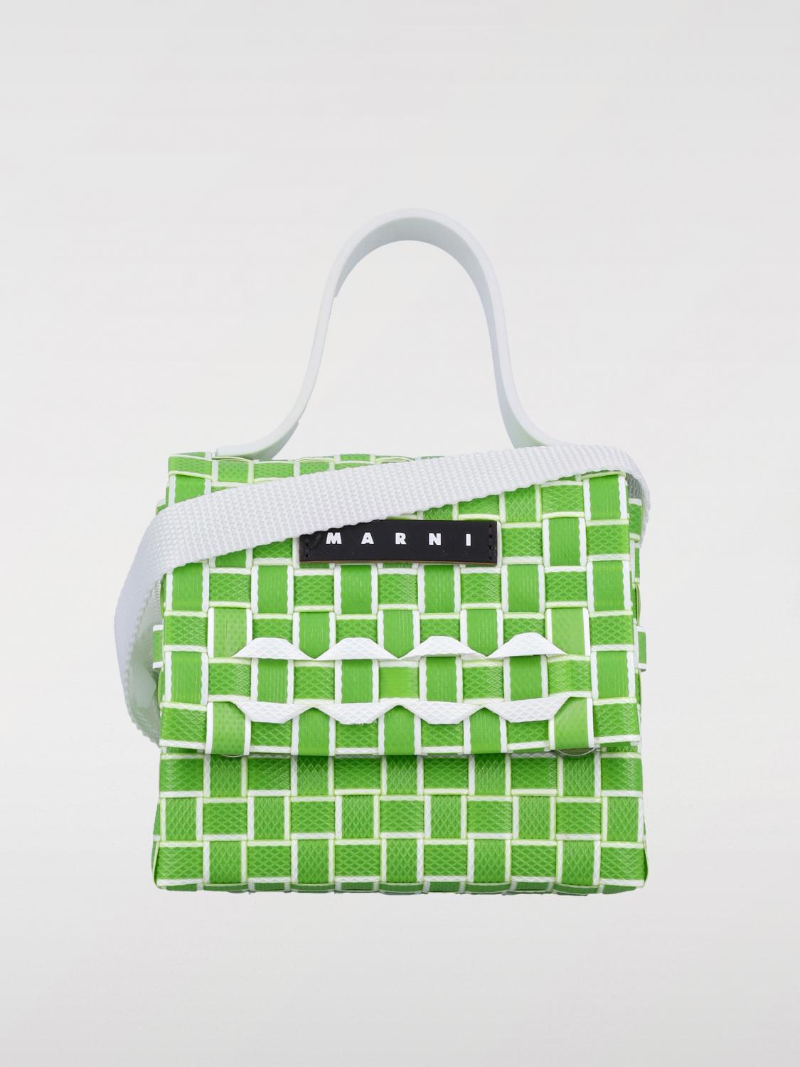 Marni Bag Kids Color Lime In Lime