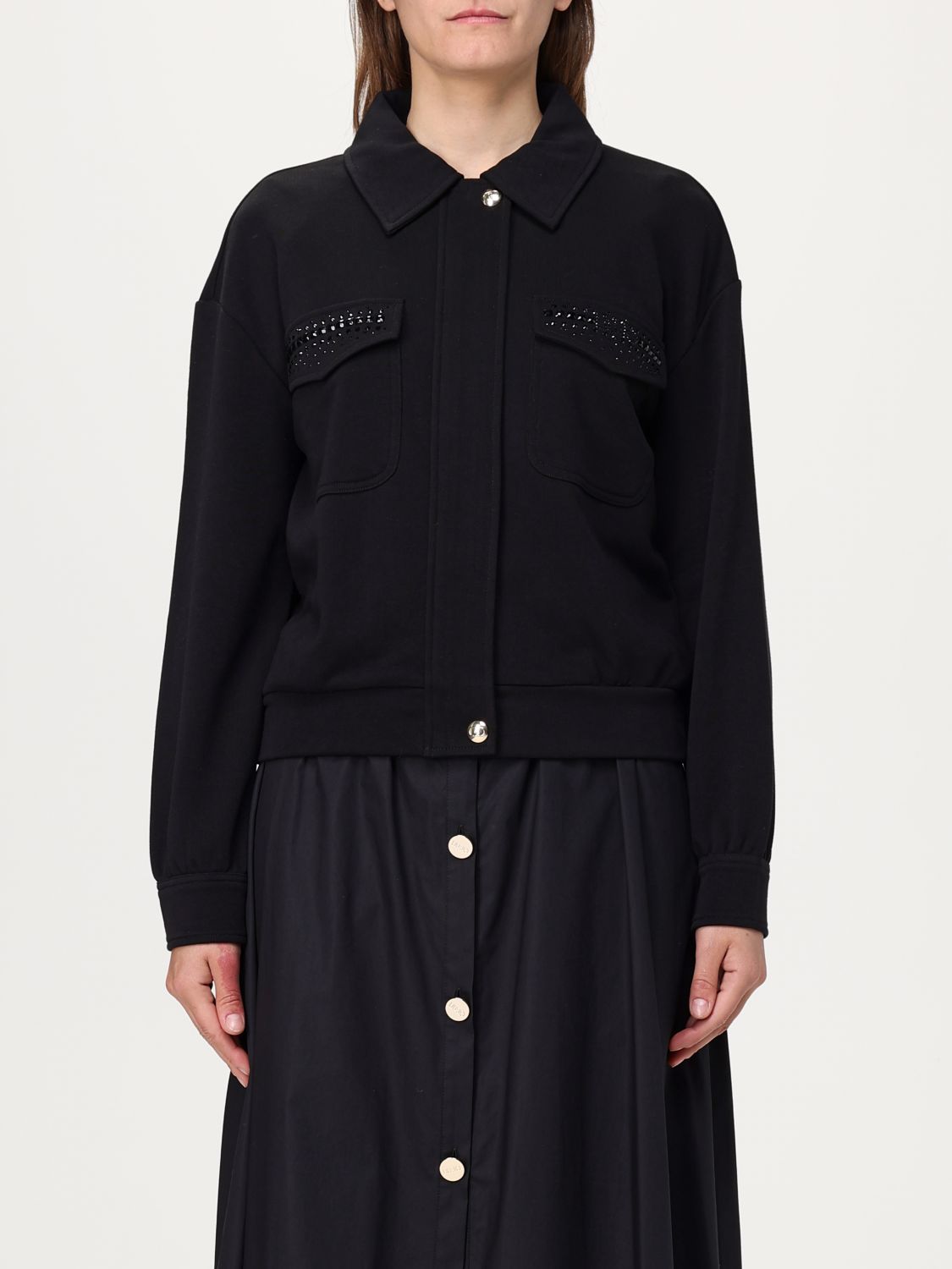 Liu •jo Jacket Liu Jo Woman Color Black