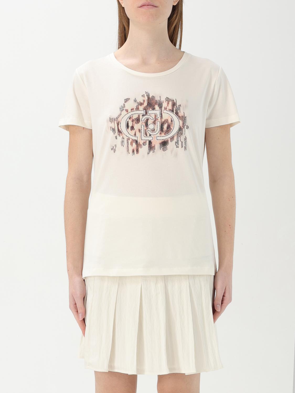 Liu •jo T-shirt Liu Jo Woman Color White 1 In White 1