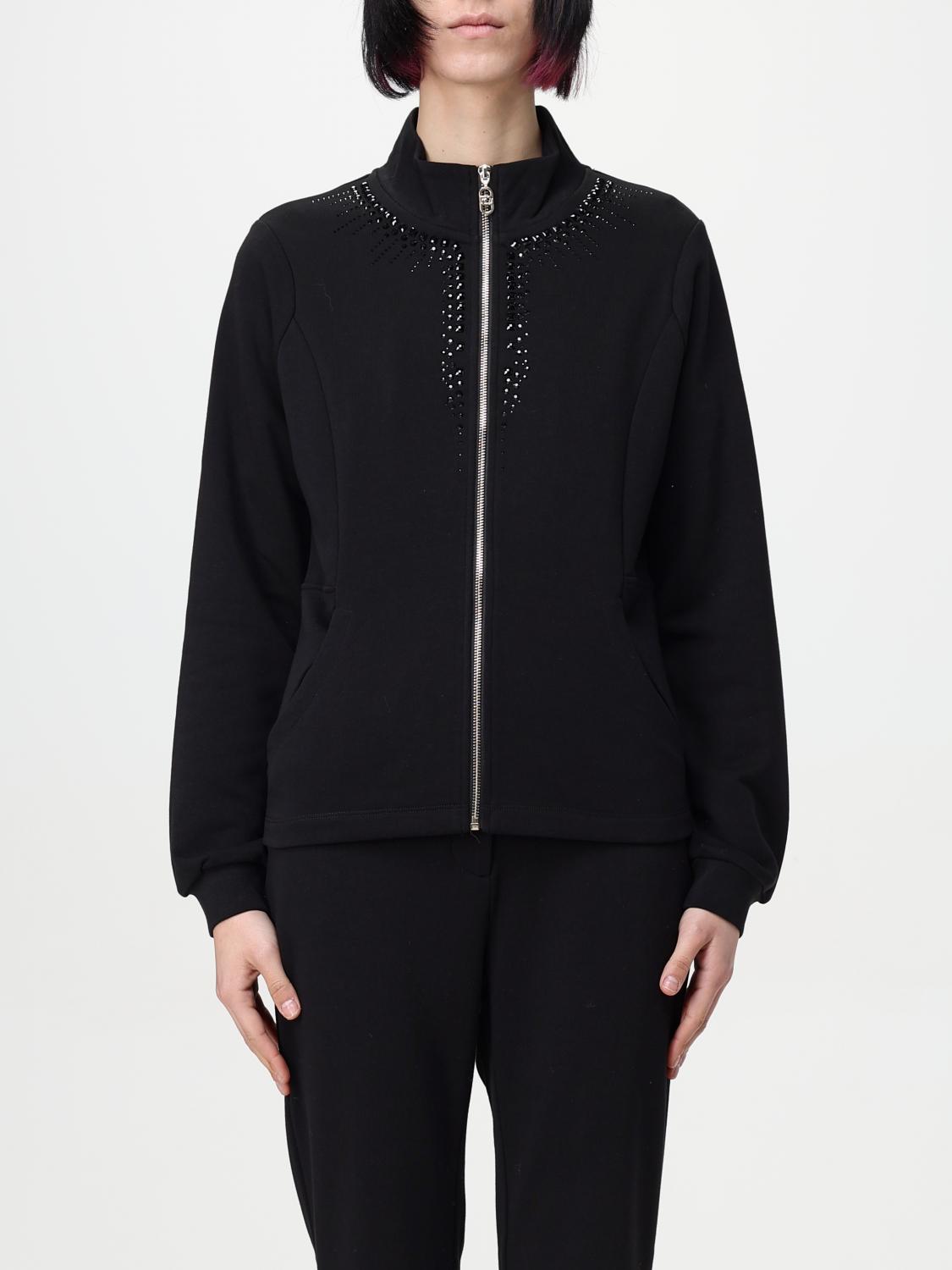 Liu •jo Sweatshirt Liu Jo Woman Color Black In Black