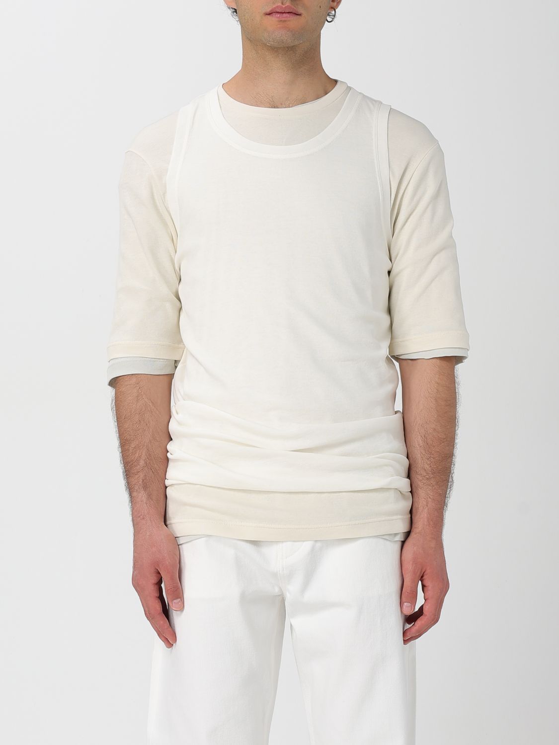 Jil Sander T-shirt Men Color White