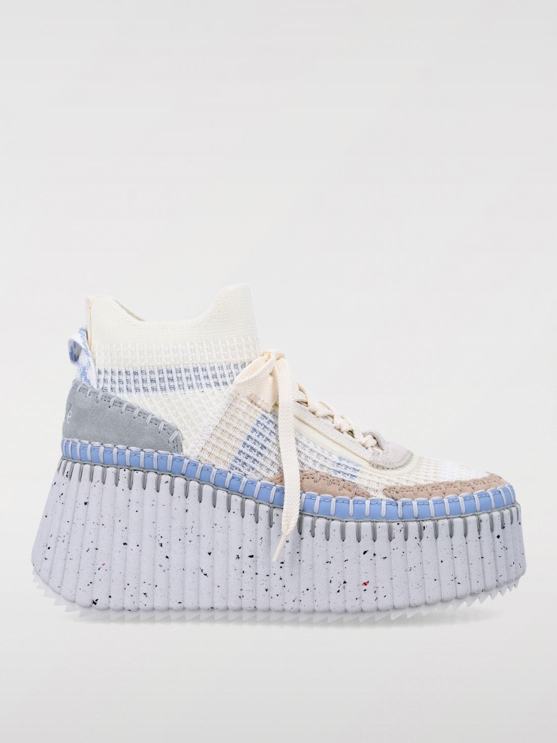 Chloé Nama Sneakers In Blau