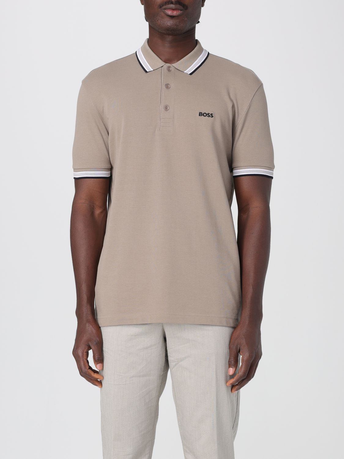 Shop Hugo Boss Polo Shirt Boss Men Color Grass Green