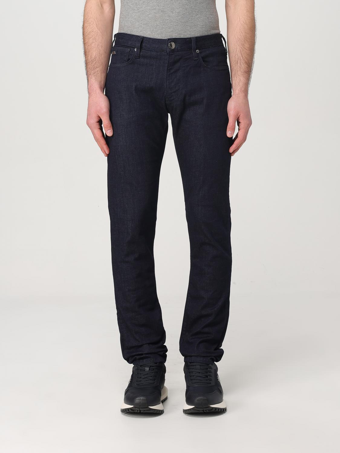 Emporio Armani Jeans Men Color Denim In Denim