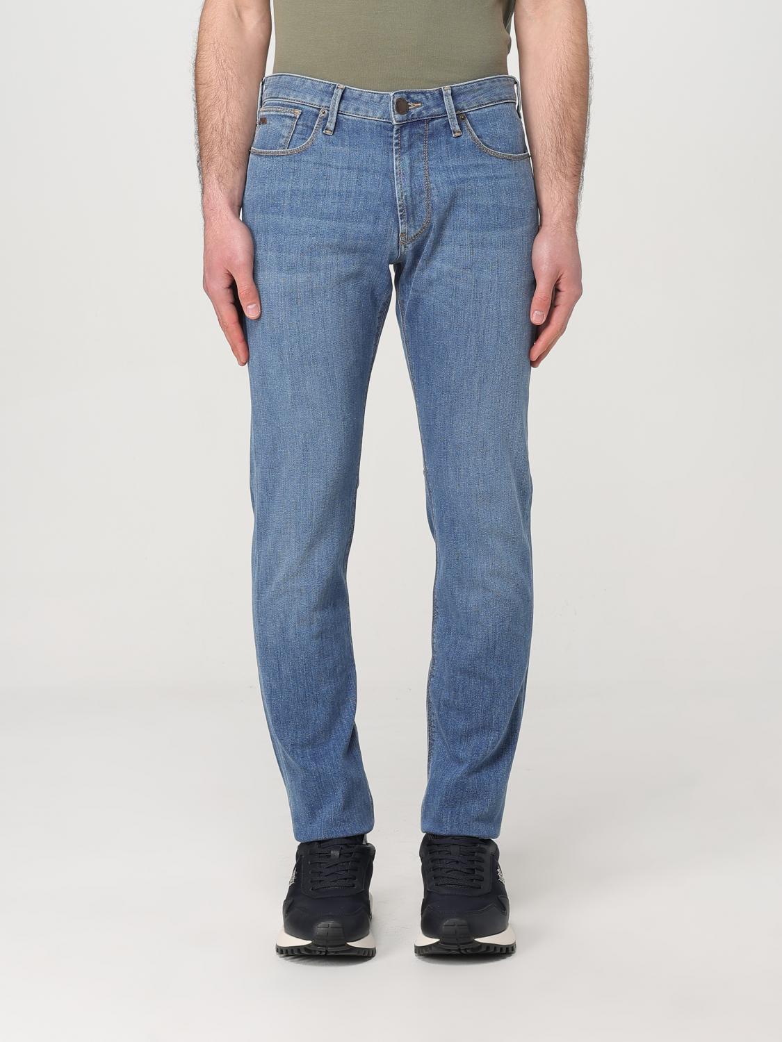 Emporio Armani Jeans Men Color Denim In Denim