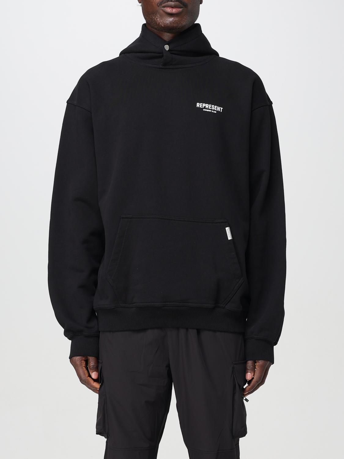 Represent Sweatshirt Men In Black