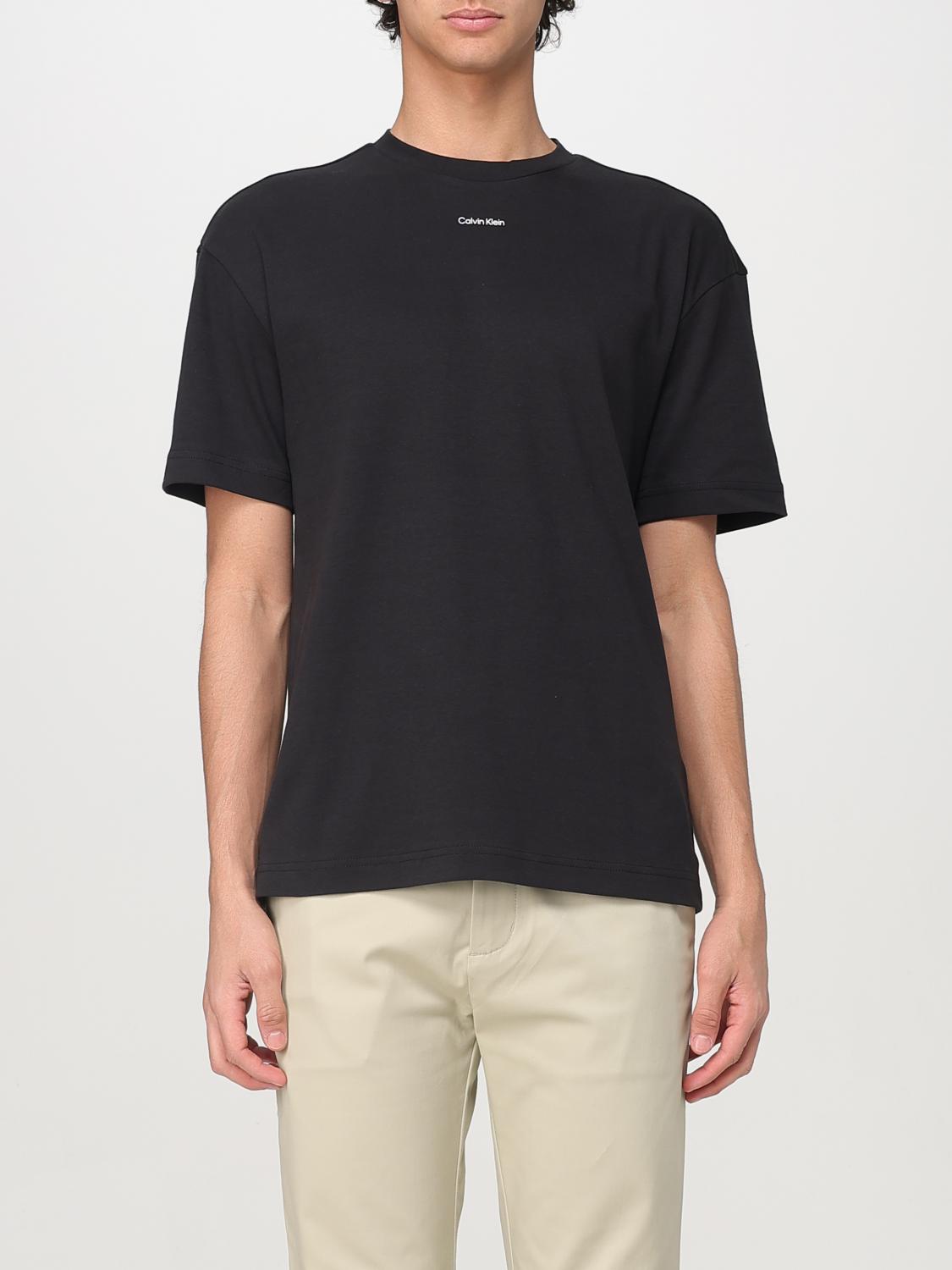 Calvin Klein T-shirt Men Color Black In Black