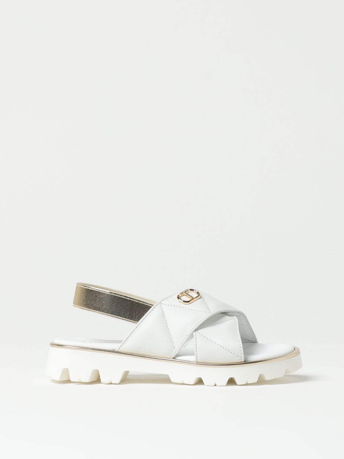 Twinset Schuhe Kinder Farbe Weiss 1 In White