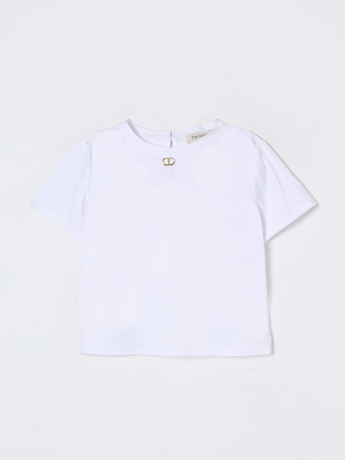 Twinset T-shirt Kids Color White In White