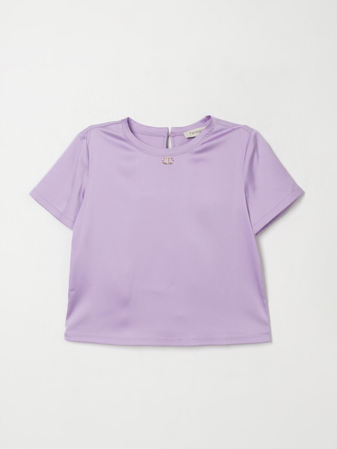 Twinset T-shirt  Kids Color Violet In Violet