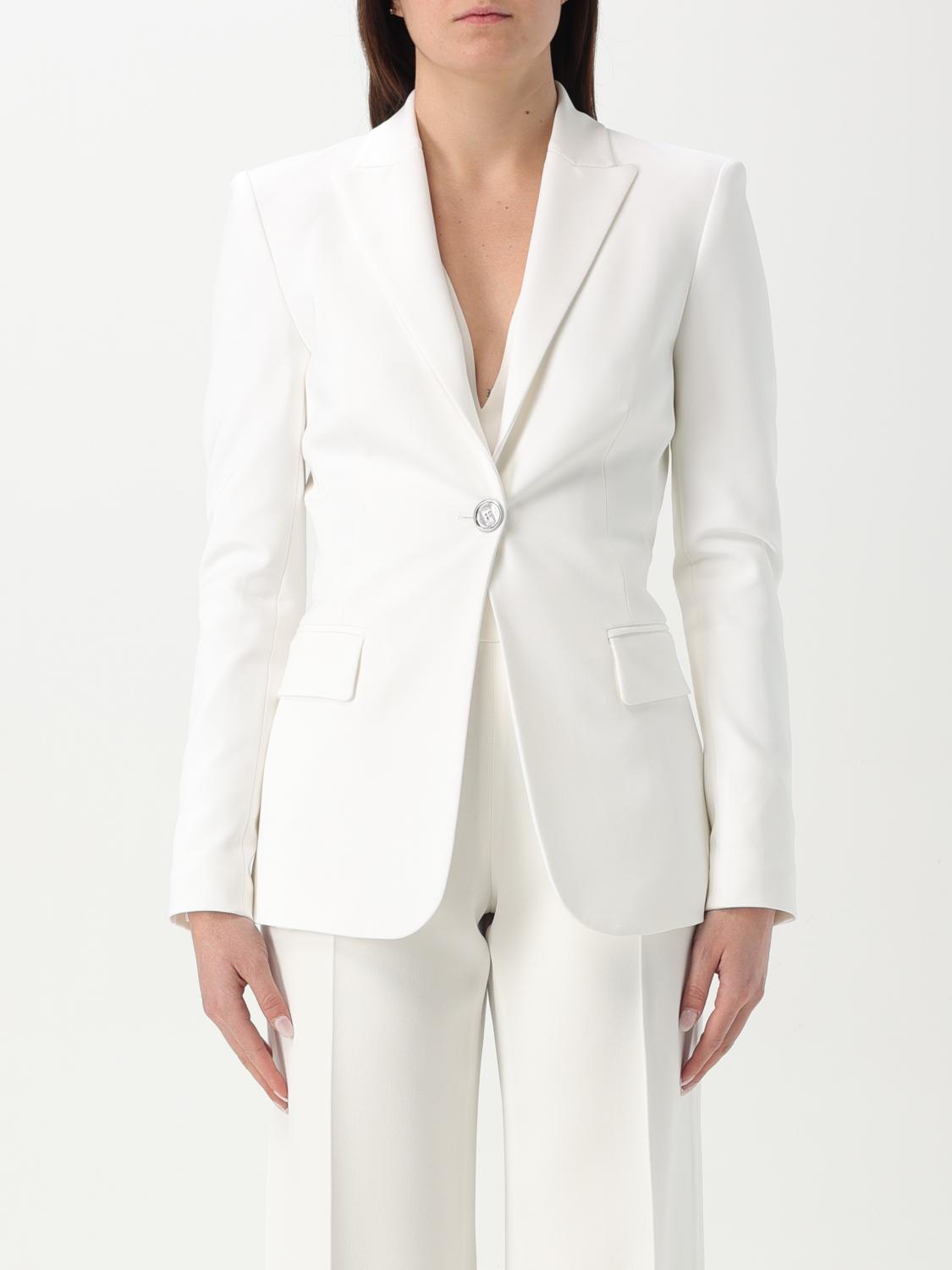 Pinko Sartorial Jacket In White