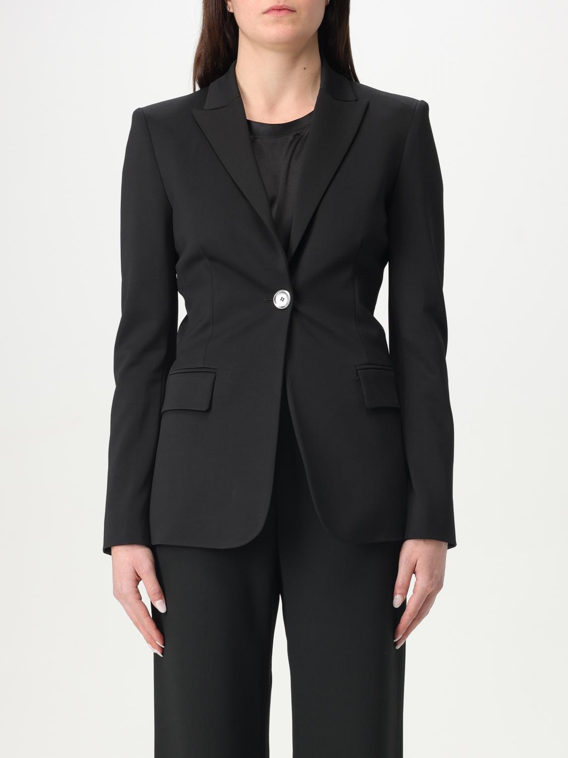 Pinko Blazer  Woman Color Black In Black