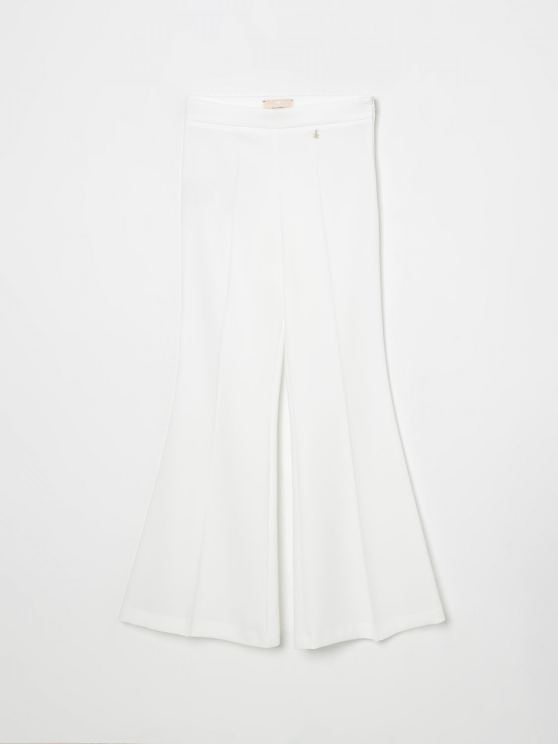 Elisabetta Franchi La Mia Bambina Pants Kids Color Yellow Cream In Yellow Cream
