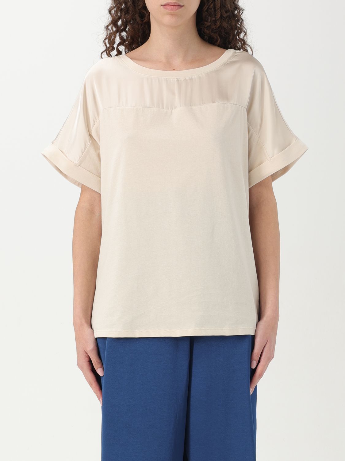 Liu •jo T-shirt Liu Jo Woman Color Natural In Natural