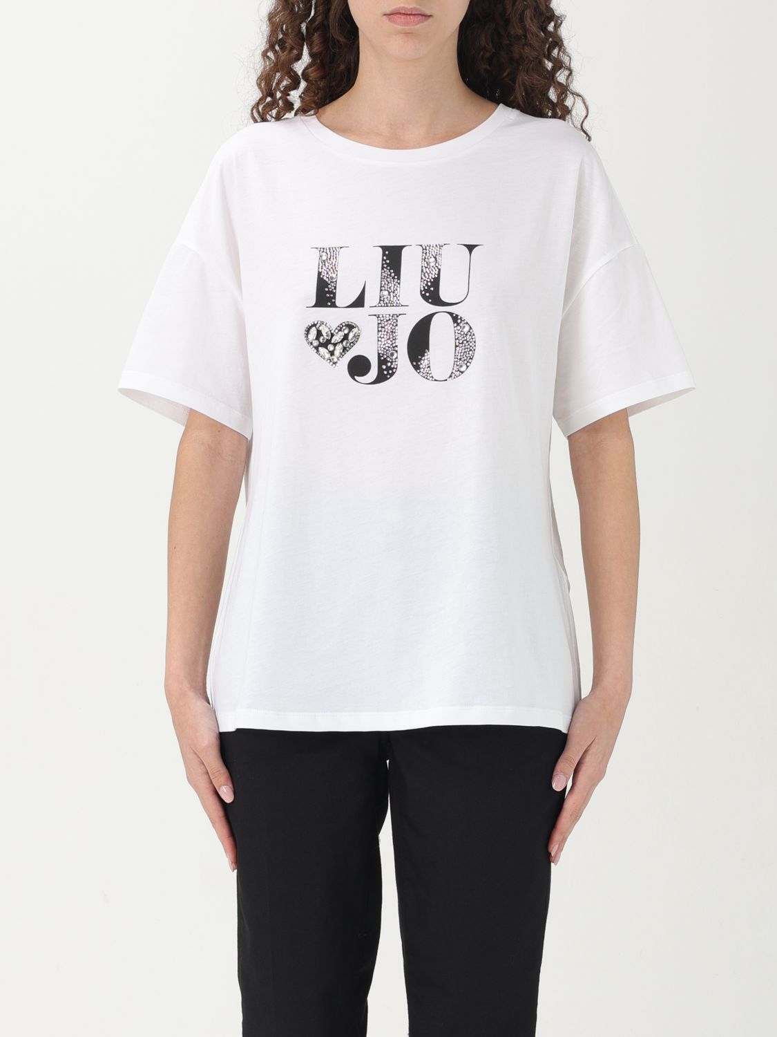 Liu •jo T-shirt Liu Jo Woman Color Black In Black
