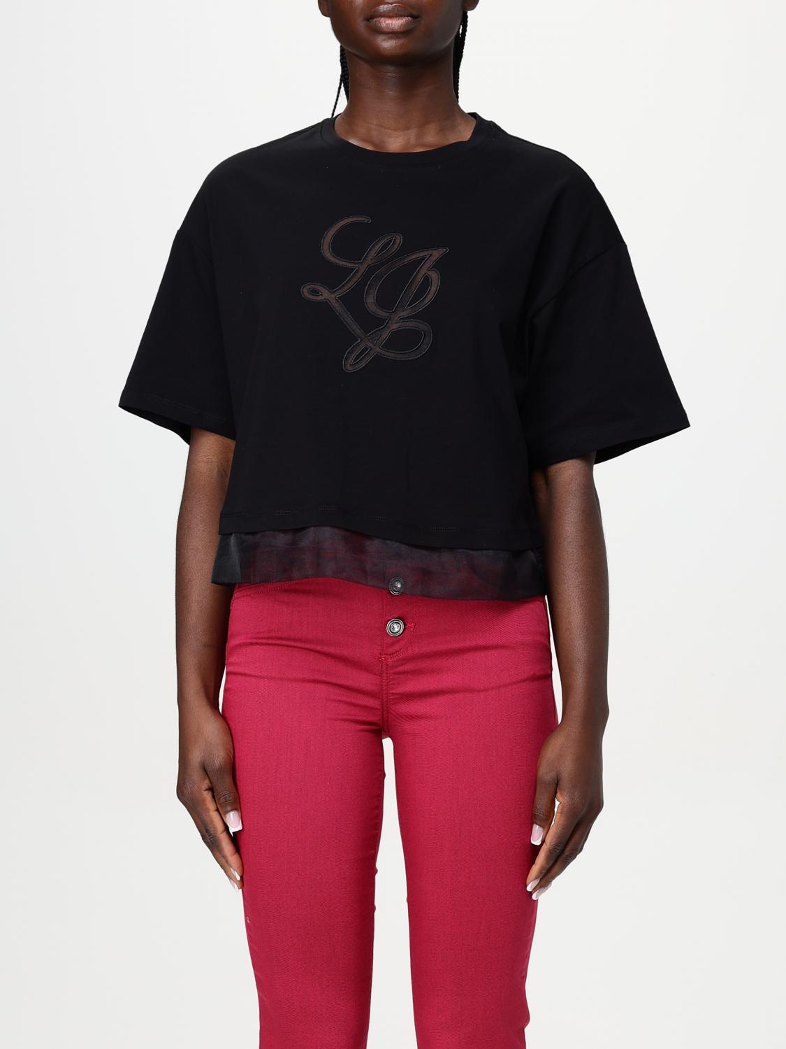 Liu •jo T-shirt Liu Jo Woman Color Sky Blue In Hellblau