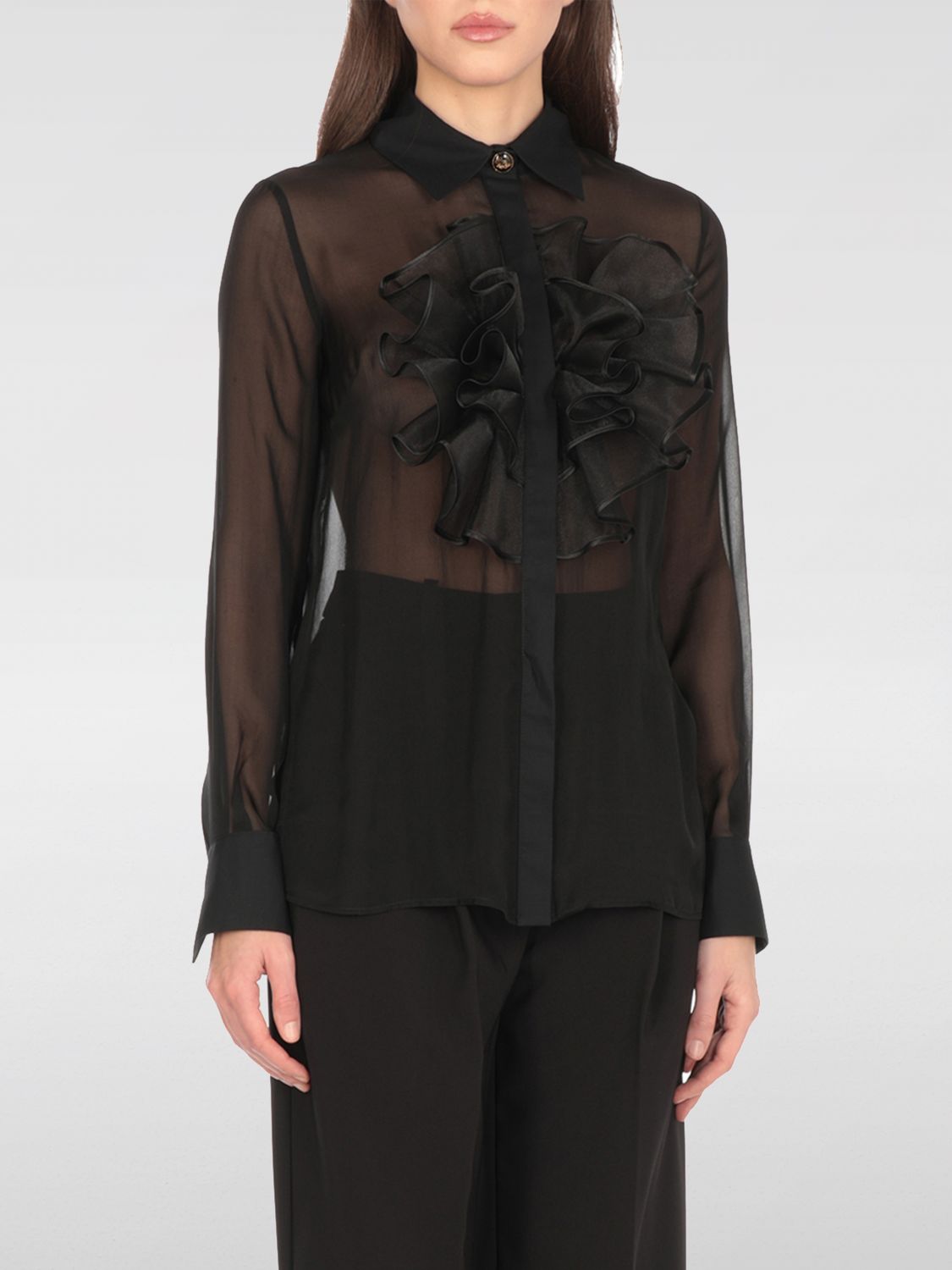 Elisabetta Franchi Shirt  Woman Color Black