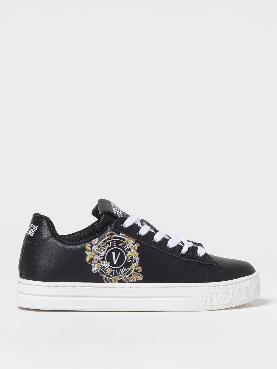 Versace Jeans Couture Sneakers Woman Color Black In Black
