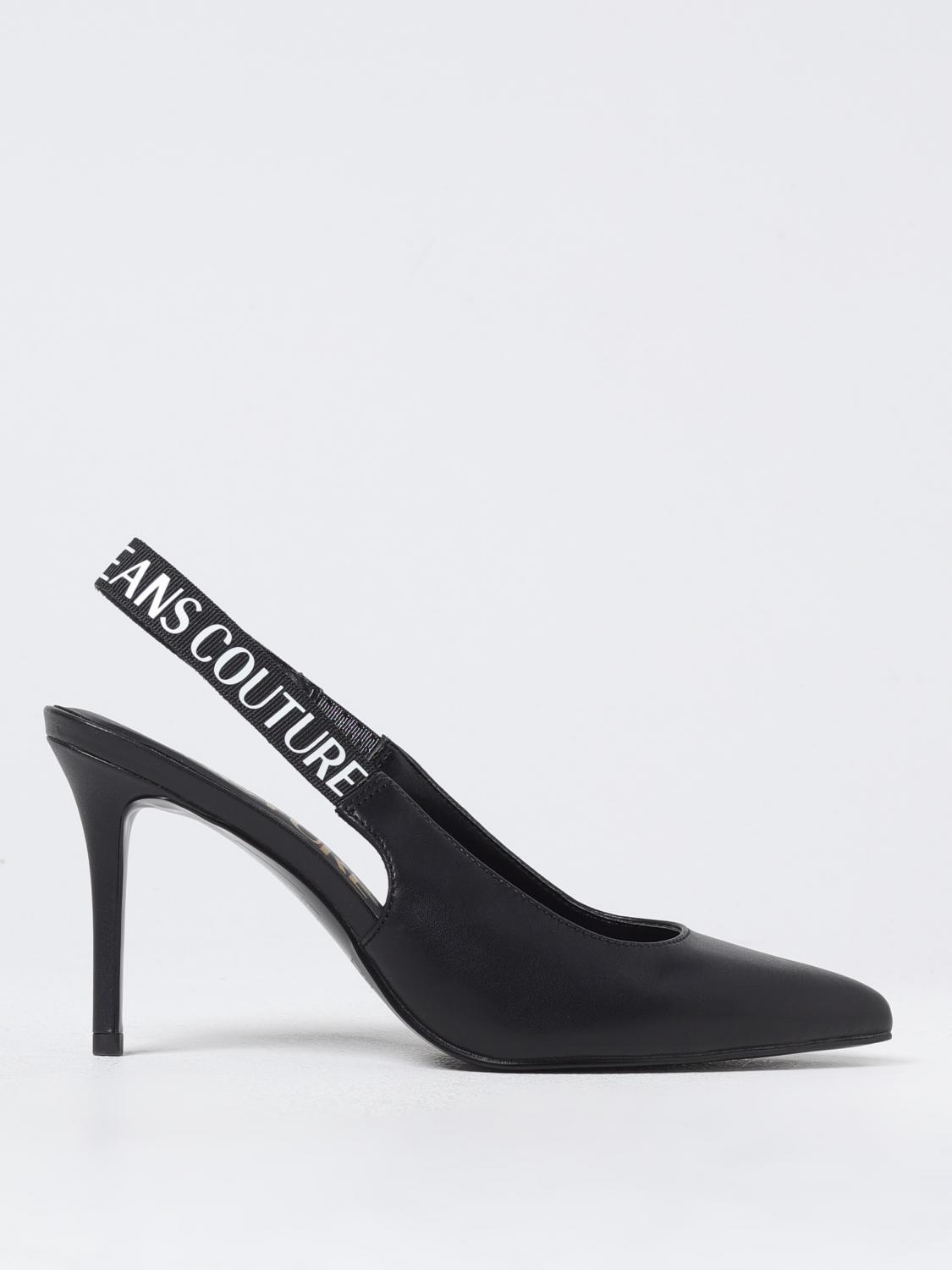 Versace Jeans Couture Pumps Woman Color Black In Black