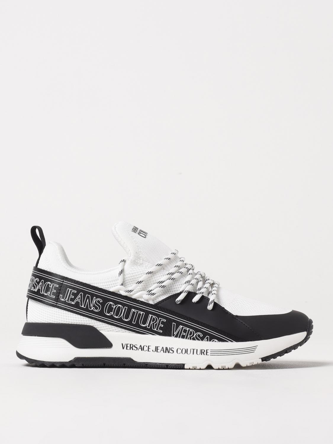 Shop Versace Jeans Couture Sneakers Men Color White