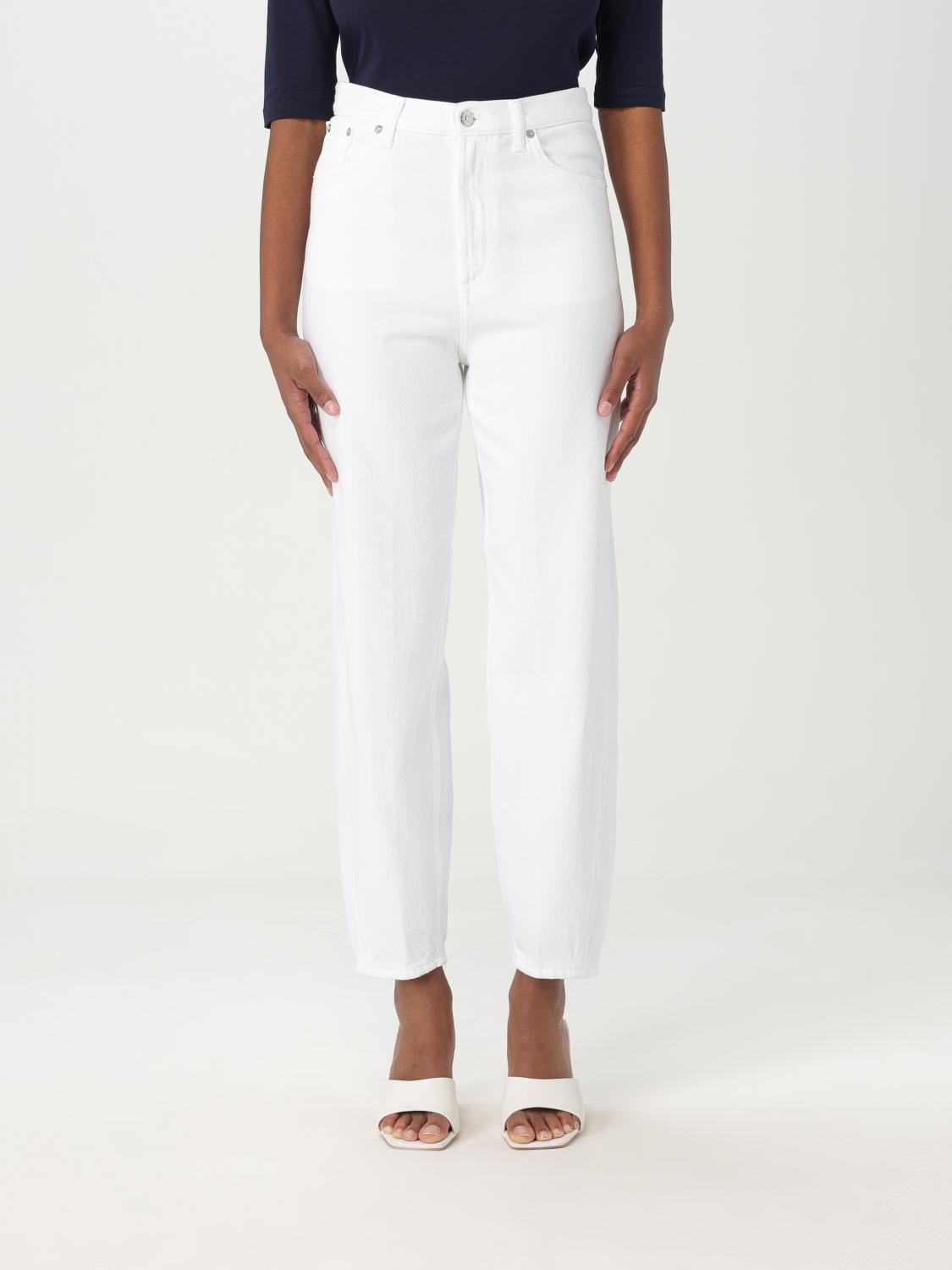 Dondup Jeans  Woman Color White In White